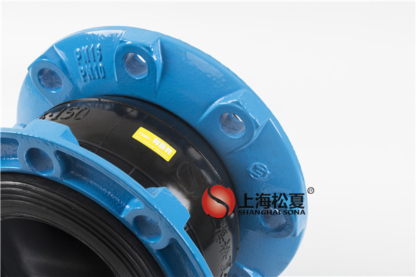 滾涂機消音安裝使用dn150橡膠膨脹節(jié)